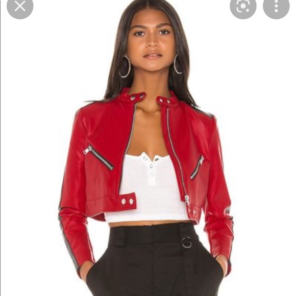 Superdown- Thandi cropped racer jacket - Picture 2 of 3